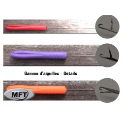 Aiguille à Chas MFT Longue Rouge | Pour montages carpe et pêche fine | La Pêche en Ligne