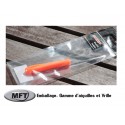 Aiguille à Épissure Courte MFT Orange | Outil professionnel pour raccords de fils | La Pêche en Ligne