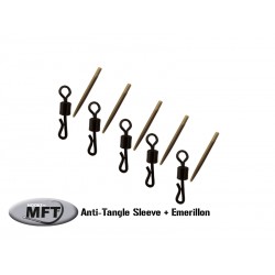 Anti-Tangle Sleeve + Emerillon ( 40mm )