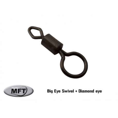 Emerillon spécial - Big eye swivel with diamond eye