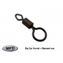 Emerillon spécial - Big eye swivel with diamond eye