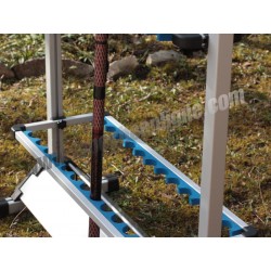 Présentoir 24 cannes | Support de rangement durable pour matériel de pêche – La Pêche en Ligne