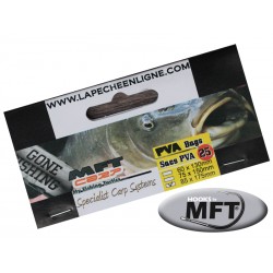Sacs PVA MFT 85x175mm | 25 sacs solubles pour amorçage précis | La Pêche en Ligne