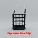Cage Feeder - Metal - Noir - 20gr
