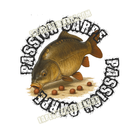 T-shirt Carpe Passion Carpe - Collection Exclusive Carpiste | La Pêche en Ligne