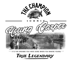 Stop talking... Just go fishing.!
T-shirt Young Carper Vintage – Style Rétro | La Pêche en Ligne