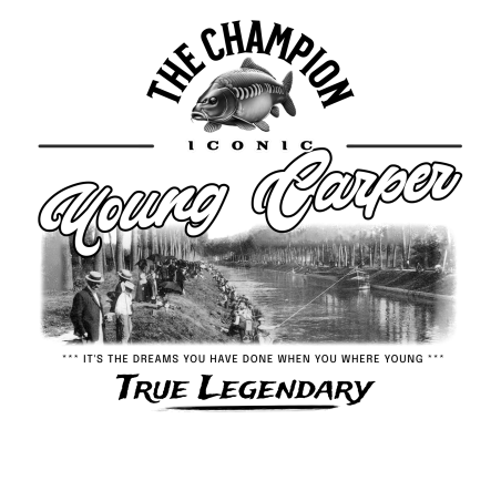 Stop talking... Just go fishing.!
T-shirt Young Carper Vintage – Style Rétro | La Pêche en Ligne