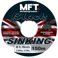 ⚓ MFT Black Sinking Monofilament | Fil Invisible & Résistant
