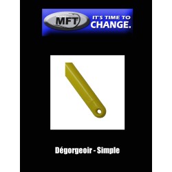 Dégorgeoirs - Jaune - Simple